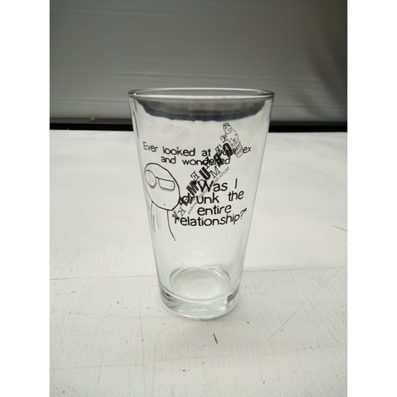 Myrtle Beach The Grumpy Monkey - 16 oz Pint Pub Beer Glass Tumbler Cocktail - Picture 1 of 4